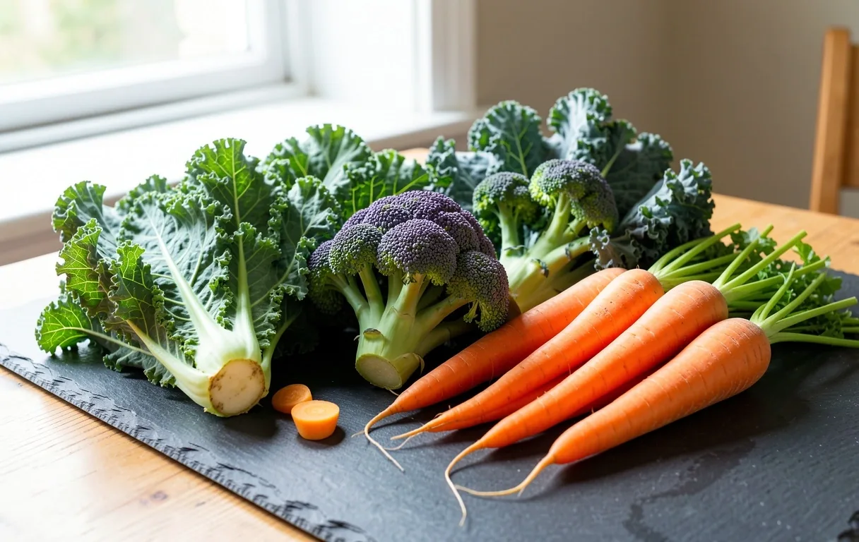 Fresh seasonal organic produce